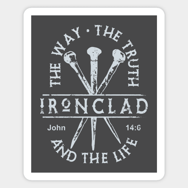 Christian Apparel Clothing Gifts -  Ironclad Magnet by AmericasPeasant